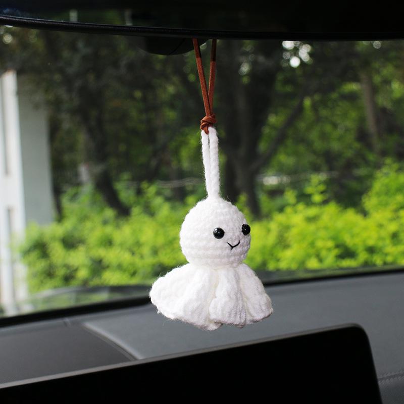 

Милый кулон в виде куклы Солнышко для салона автомобиля - Плюшевое украшение для зеркала заднего вида