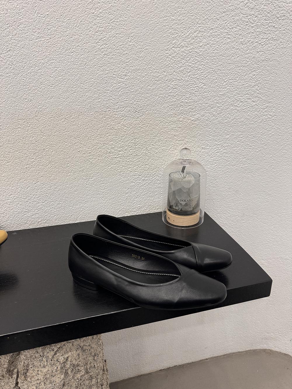 Мода Повседневные Женские Лоферы Осенние Туфли На Низком Каблуке Черные Бежевые — фото 8