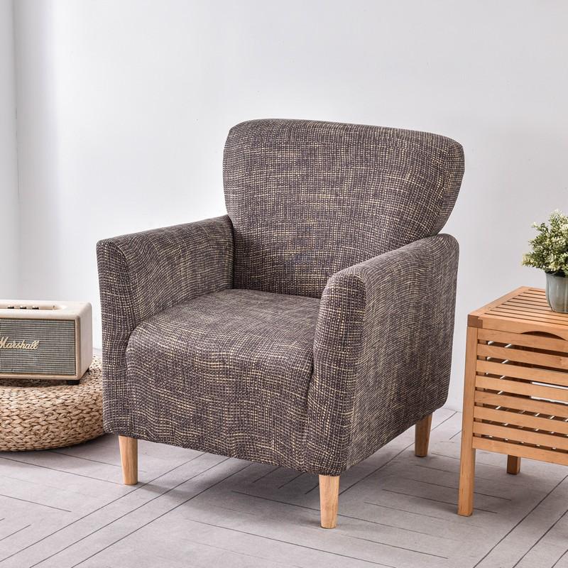 Nordische Bloemen Kuipstoelhoes Allesomvattende Fauteuilhoezen Elastisch Wasbaar Enkele Bankhoes Bar Kruk Hotel Stoelhoes