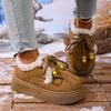 Winter Boots for Women Thicke Plush Warm Ankle Boot Outdoor Non Slip Snow Boots for Women Winter Casual Cotton Shoes Botas Mujer