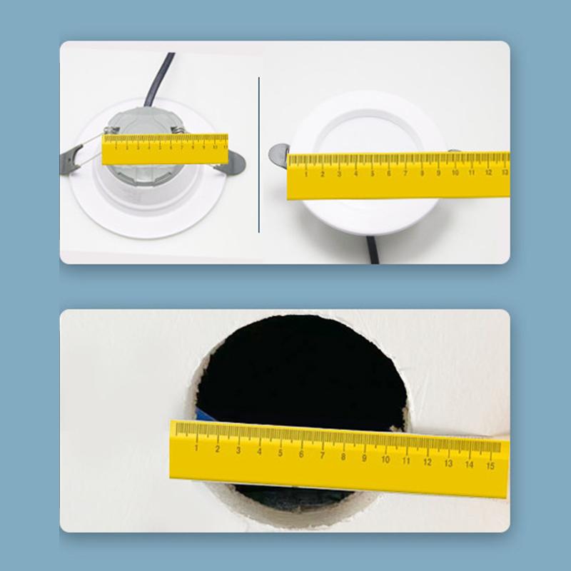 1Pc Led Spotlight Downlight O Rings White Lampshade Ring Adapter Concealed Spacers Shims Washers Light Stand Gaskets