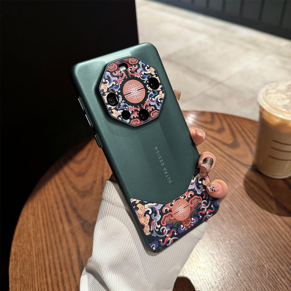 Guochao ethnic style mobile phone case is suitable for Huawei mate70pro trend MATE60 RS hard case MATE50pro