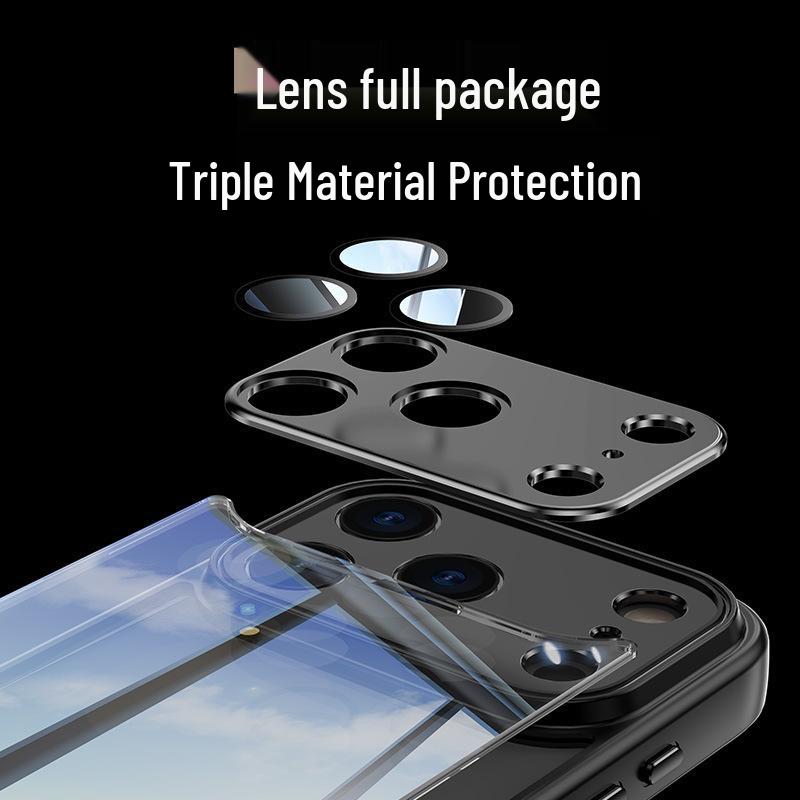 Apple 17 Pro Max iPhone Hülle: Hochbelastbare, Vollabdeckende Rüstung mit Airbag-Schutz