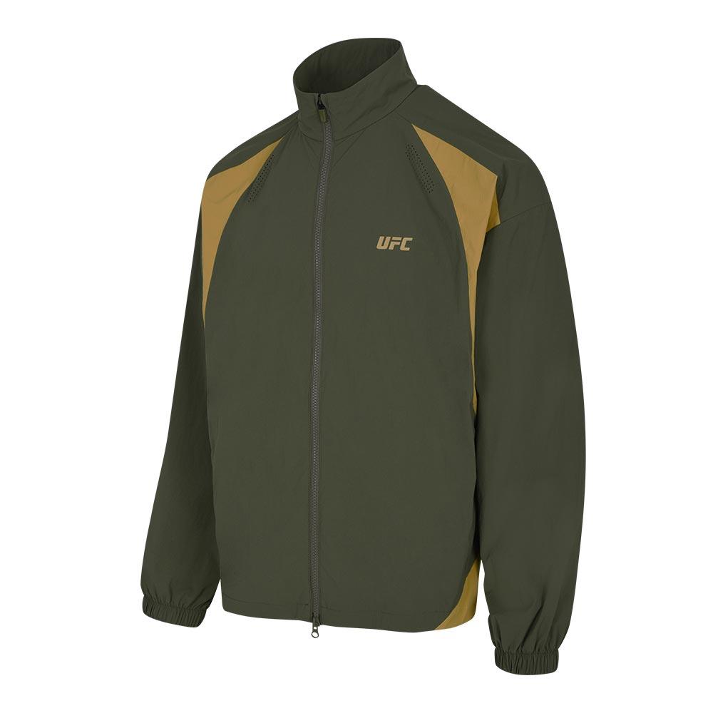 Ufc Sport Ufc Fight Block Oversized Jacket Khaki U2Jkw2301Kh