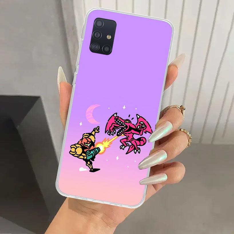 

Game M-Metroids Phone Case for Samsung Galaxy A52 A32 A22 A12 A02S A50S A30S A10S Note 20 Ultra 10 Plus S10 A31 A20 A71 A72 Gala Samsung A10S