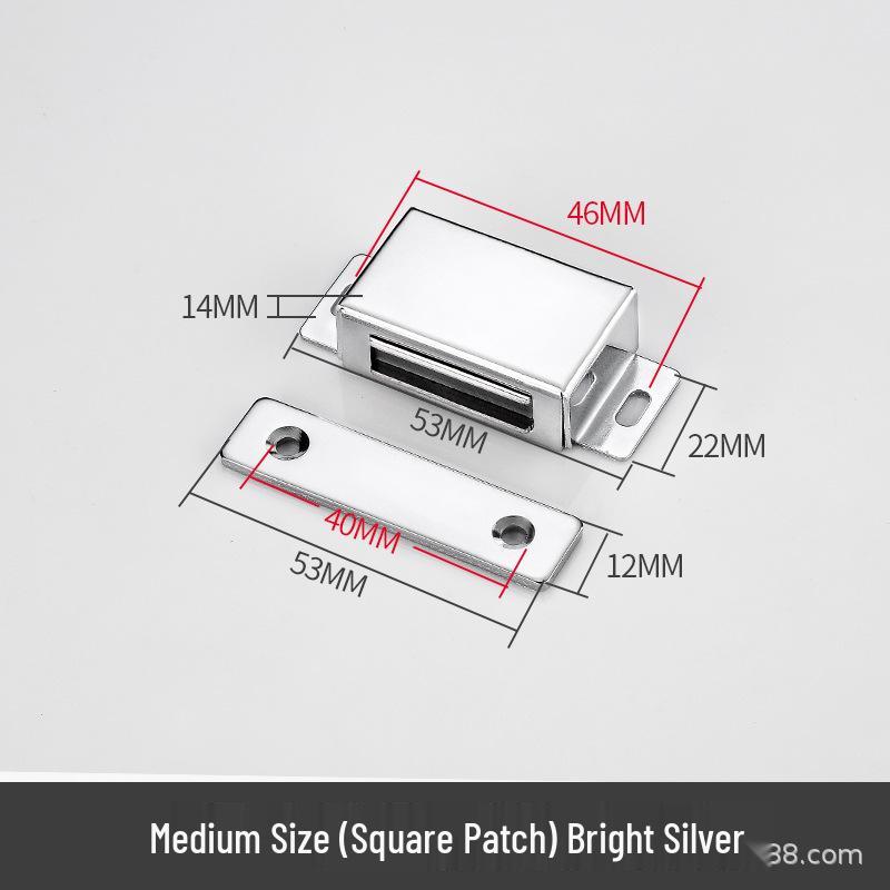 Strong Magnetic Cabinet Door Catch and Lock for Kitchen and Wardrobe