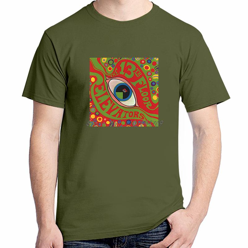 13th Floor Elevators Psychedelic Sounds Fashion For Unisex Tops Tshirt New Arrival Goods New Shirts And Tshirts Printed Tshirt