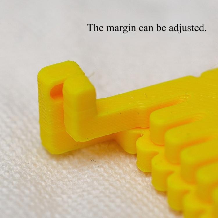 High Quality ABS Adjustable Lockstitch Tool For Sewing 1.5 4mm Stitching Adjustment Manual Hemming Device