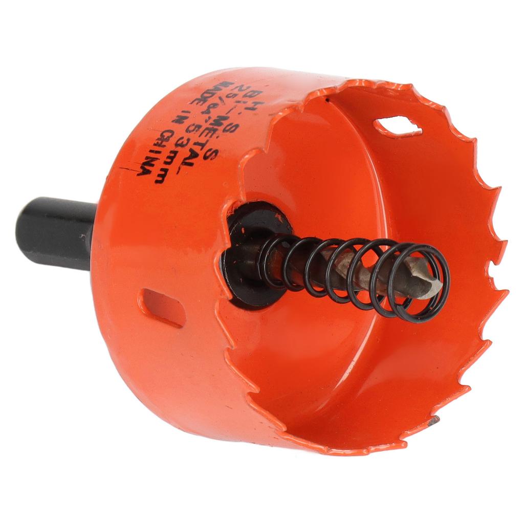 Hole Saw Drill Bit Sharply Teeth Easy Chip Removal High Hardness HSS Hole Cutter with Arbor for Wood Metal