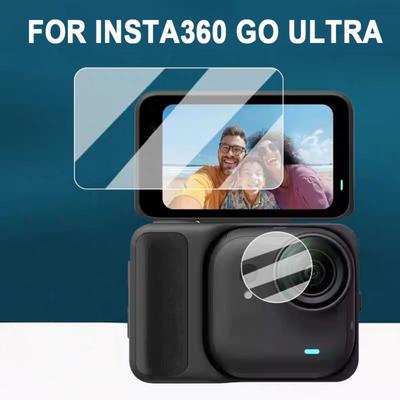 Ultra-HD Objektivfolien Kratzfeste Schutzfolien für Insta360 GO Ultra Action Kamera Zubehör