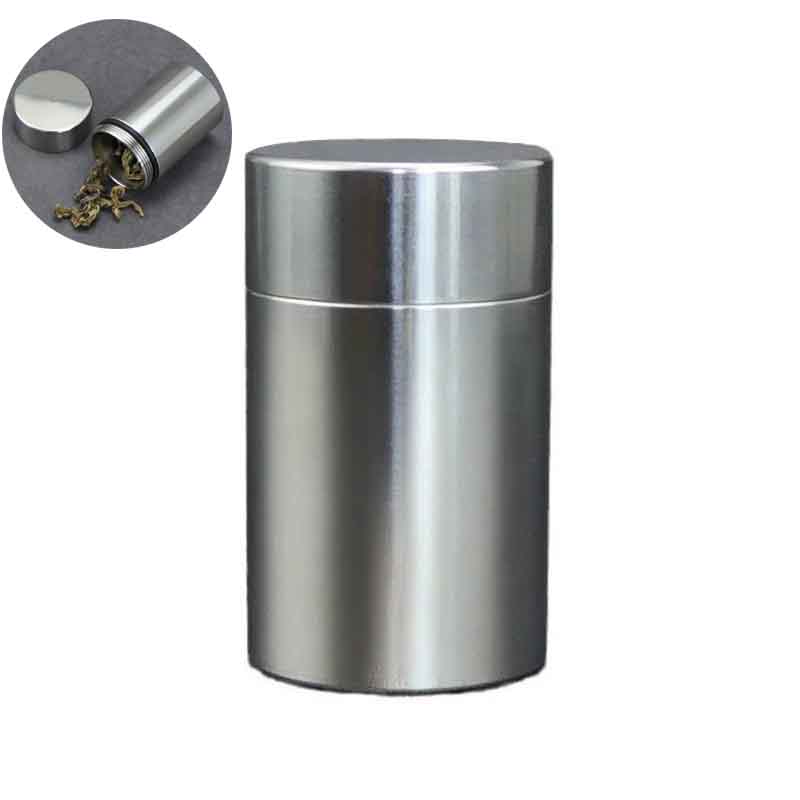 Stainless Steel Sealed Capsule Pill Case Travel Waterproof Pill Box Camping Firstaid EDC Multi-function Survival Tool Gift