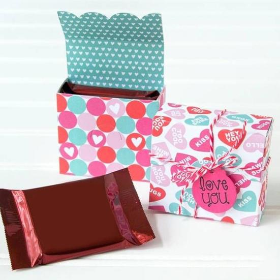 Godteri Gaveeske Metall Skjæredies DIY Scrapbook Papirkort Håndverk Stensil Form