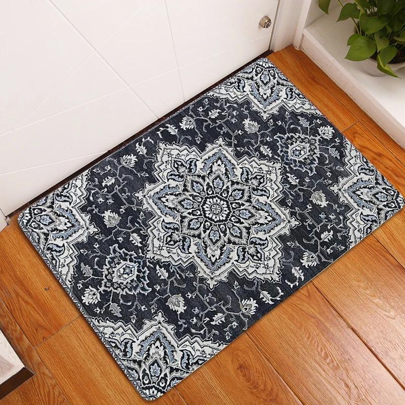 Bohemian Retro Non-Slip Rug - A Stylish Rug Suitable for Bedrooms Sofas and Living Rooms Creating A Warm and Inviting Home Décor