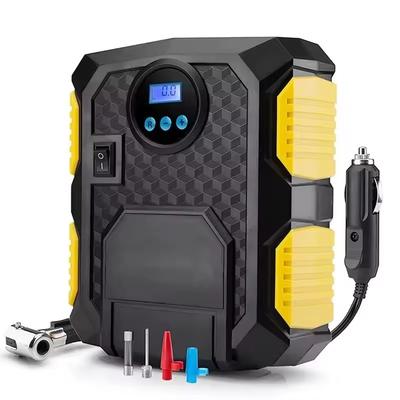 Digital Tire Inflator 22mm Cylinder 12V Car Portable Air Compressor Pump 150 PSI Car Air Compressor for Car Motorcycles Bicycles