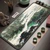 hinese-Style Tea Flag High-End Long Tablecloth Absorbent Quick-Drying Wash-Free Tea Towel for Home Use