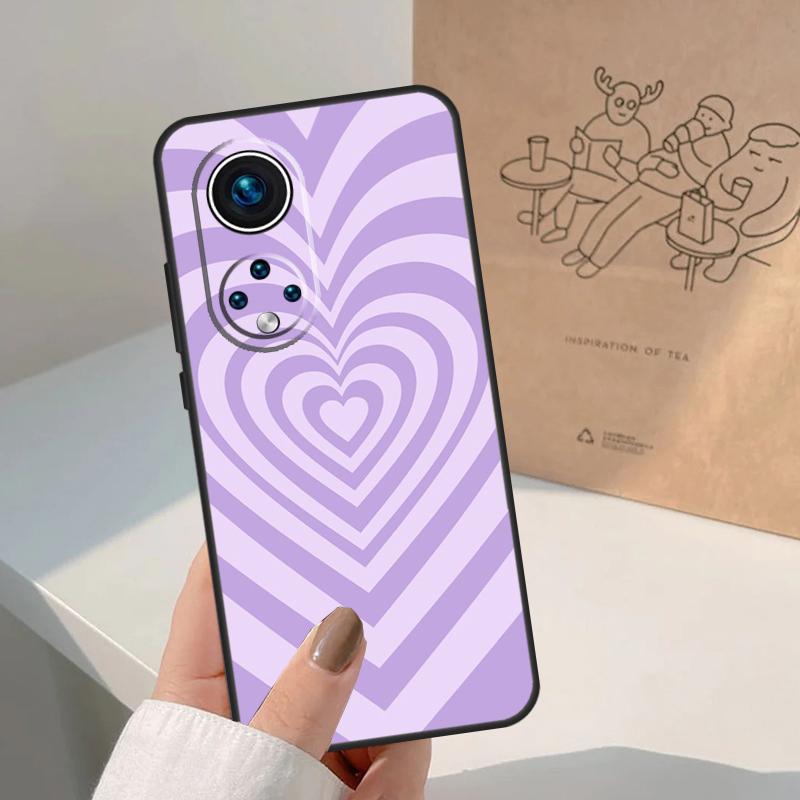 Colorful Heart Circle Love For Honor Magic 8 5 6 7 Pro Case For Honor 400 200 Lite 50 70 90 X8c X8b X9a X9b X9c X9d Win