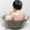 Wash Basin Transparent Round Washing Basin Kids Bath Basin Household Laundry Basin Face Cleansing