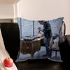 Interview With The V-Vampire Film Various Sizes Square Pillowcase For Car Home Bedchamber Decor