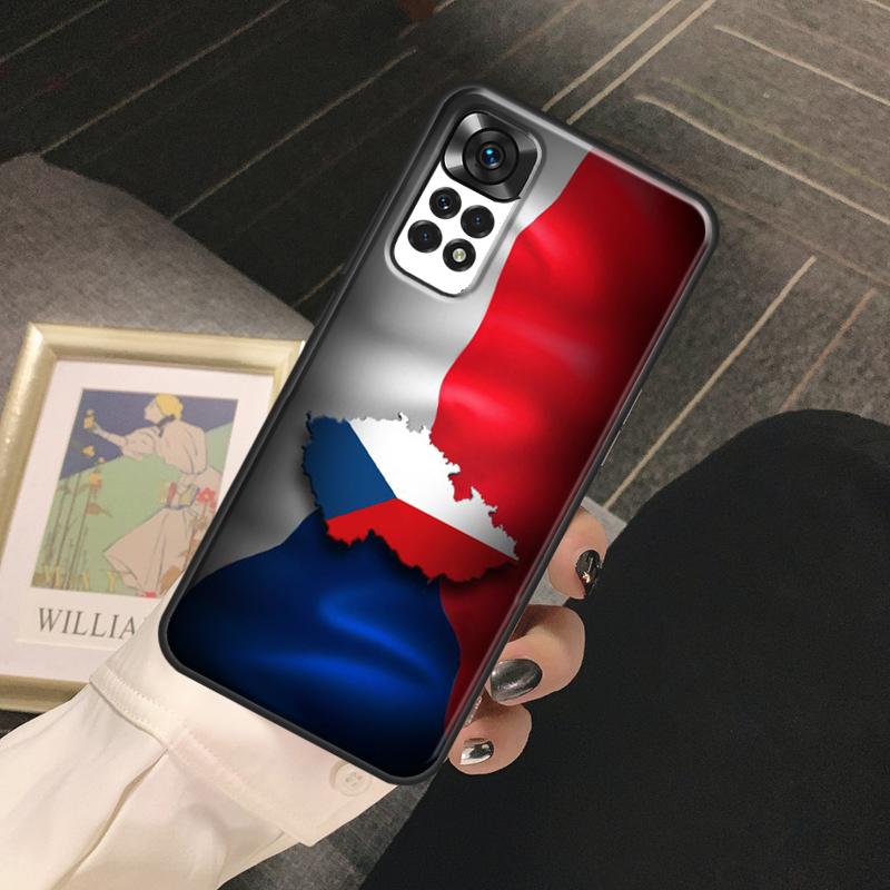 Czech Republic Czech Flag Funda For Xiaomi Redmi Note 14 Pro 9 10 11 12 13 Pro 10S 11S 12S Redmi 13C 10C 12C 14C Case