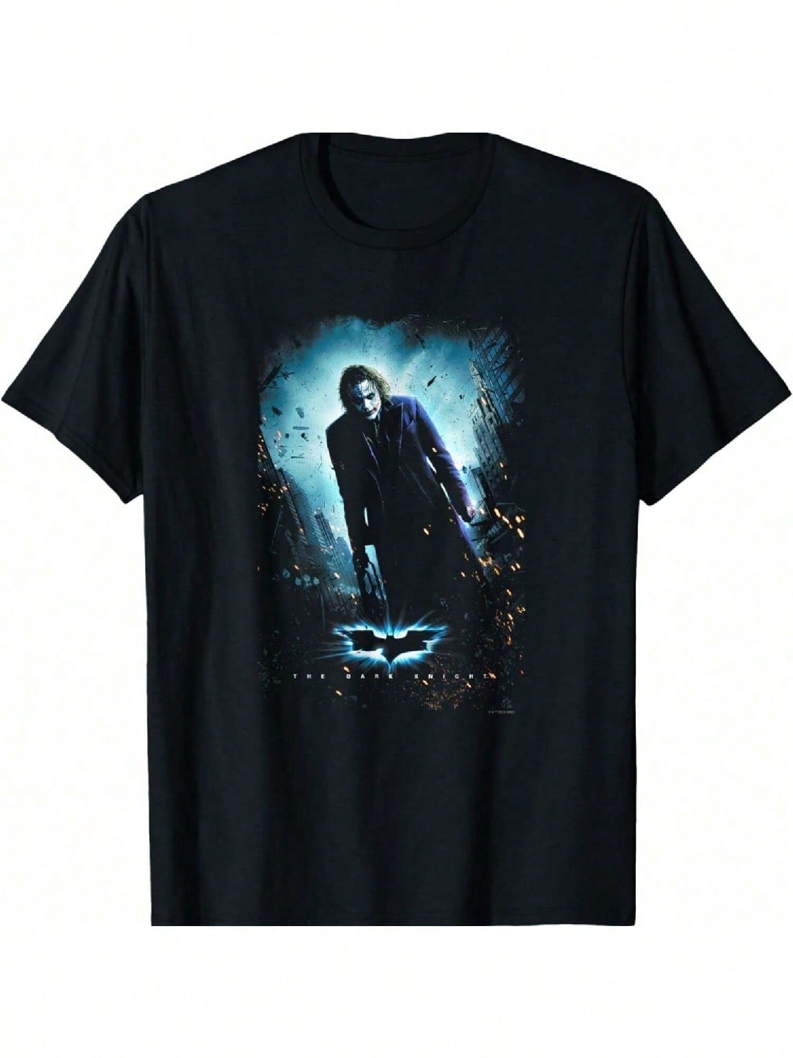 The Joker Standing unisexacingly Poster T-Shirt S разноцветный