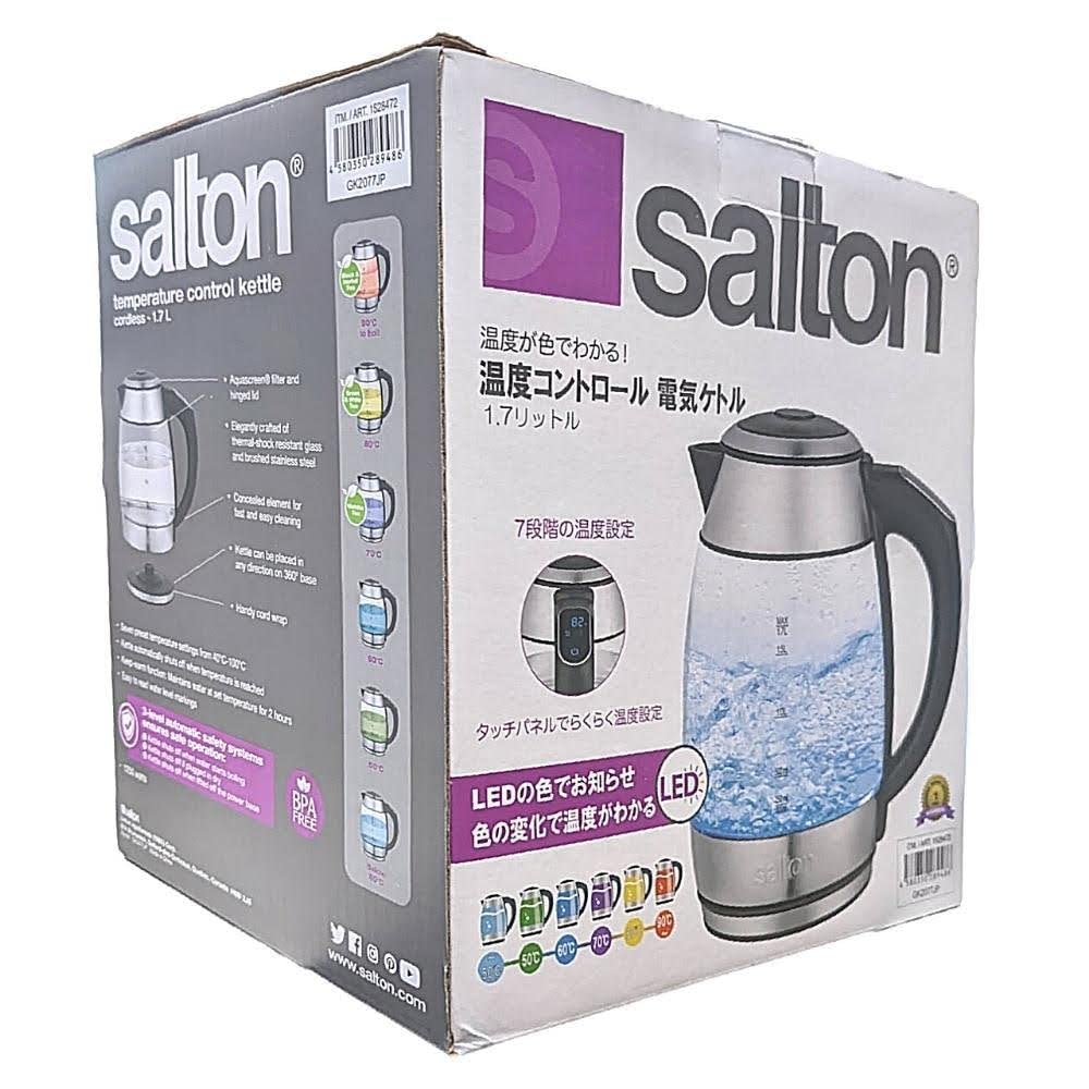 Temperature Control Salton Glass Kettle Costco Costco SALTON