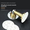 Stainless Steel Magnetic Door Stopper Drill & No Drill Installation Residue-free Adhesive Door Holder for Rental House