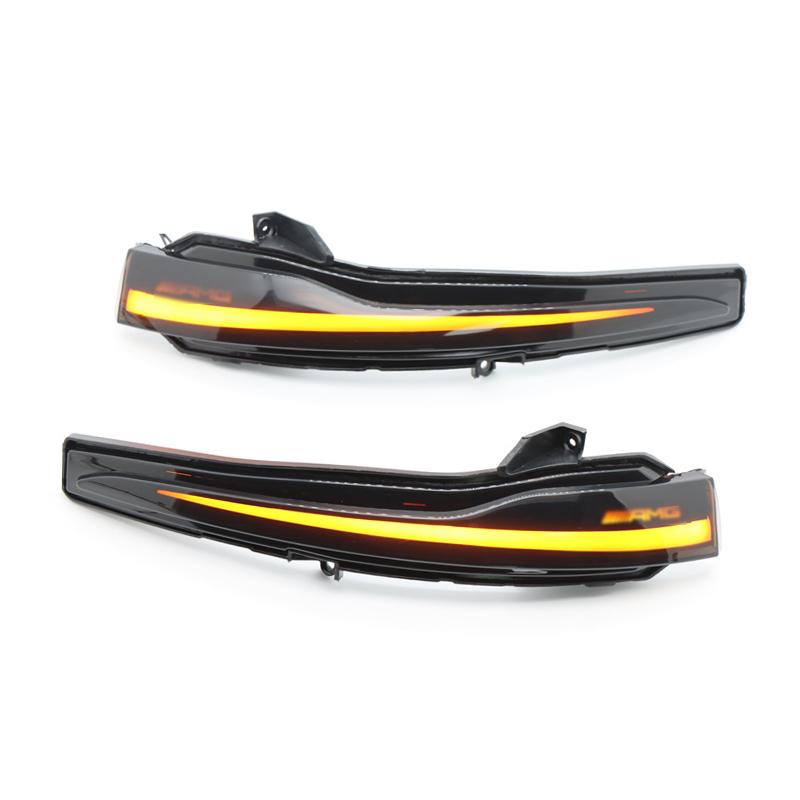 

Для Benz CESV EQ level X253 GLC W205 W213 W222 светодиодный указатель поворота проточной воды в зеркале заднего вида, подсветка зеркала заднего вида жёлтый