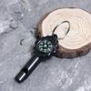 Multi-Function 2-in-1 Outdoor Survival Whistle and Compass with Keychain Mountaineering Adventure Camping Safety Tool