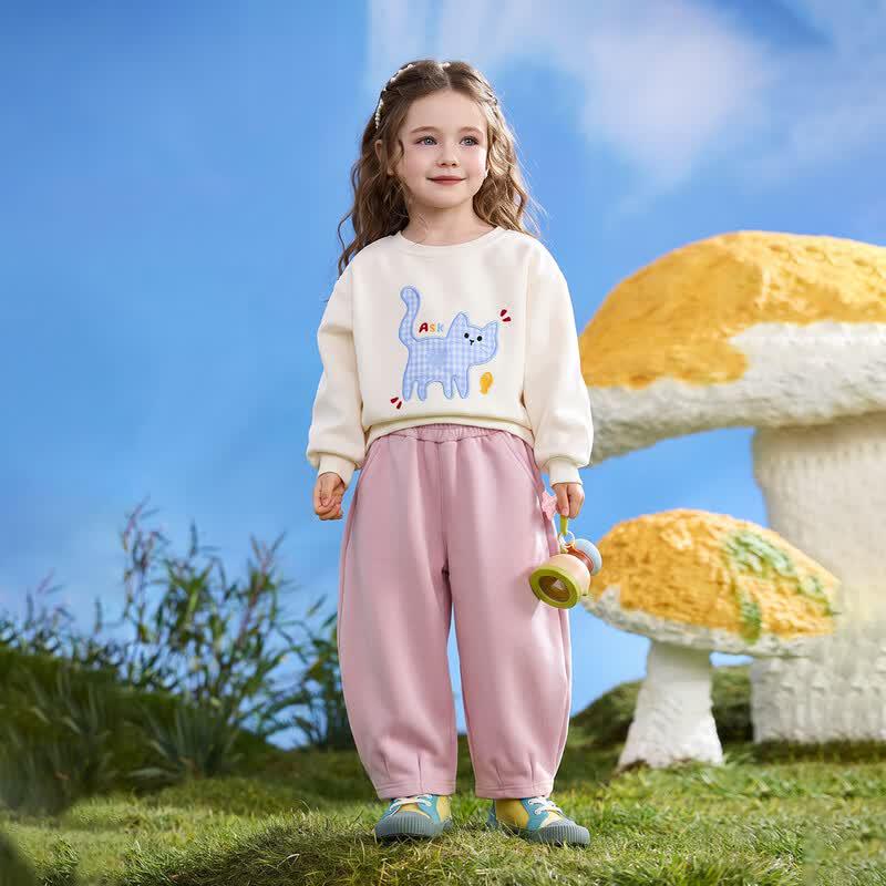 Girls' Loose Fit Jogger Pants