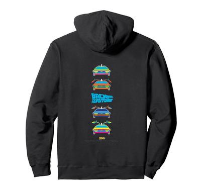 Back To the Future 40th Anniversary TIME MACHINE Hoodie