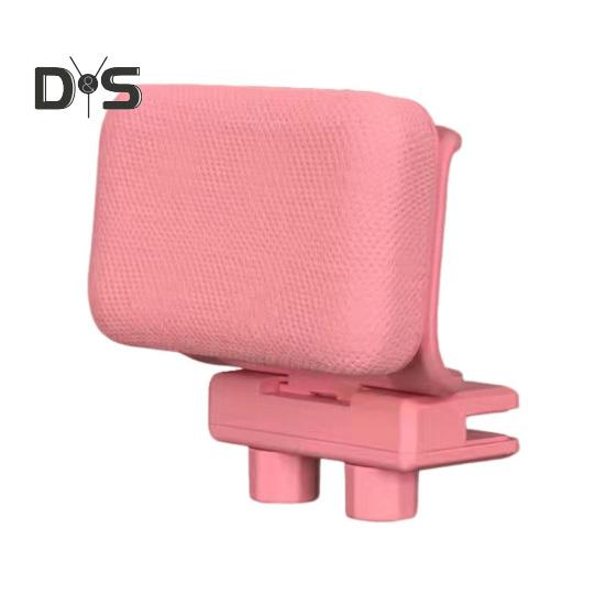 

Детский корректор осанки для сидения, крепится клипсой, регулируемый по высоте стола, против близорукости, с поддержкой груди, инструменты для коррекции осанки при письме, подушка для сна во время перерыва розовый