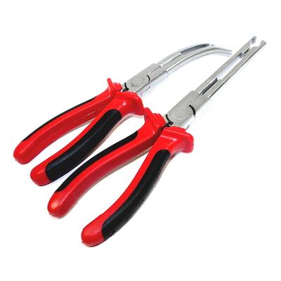 Car Glow Plug Connector Removal Pliers Angle/Straight Jaw Tool for Car Engine Removal Tool for Hard-to-Reach Area