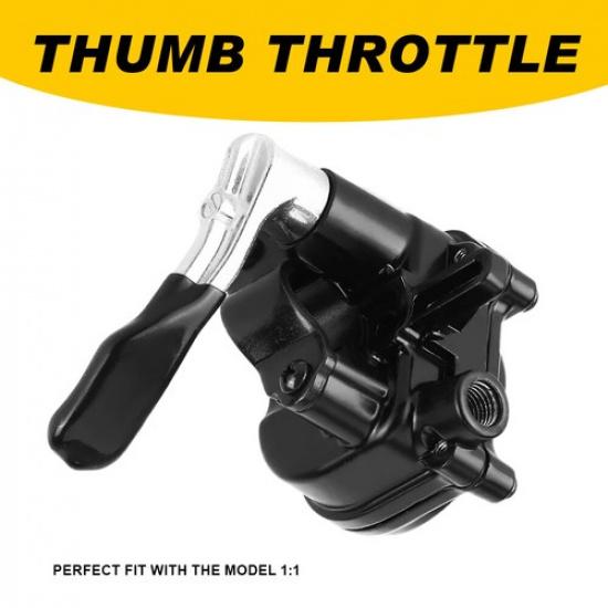 Black Thumb Throttle Fit Honda TRX250EX TRX250X TRX400EX TRX300EX TRX450ER