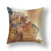 45x45cm Nordic Ins Abstract Gold Blue Marble Print Cushion Cover Sofa Office Seat Lumbar Pillow Cover Home Decoration