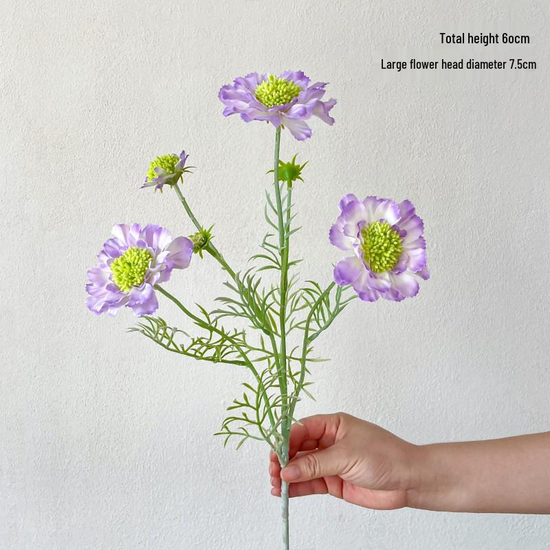 Flori Artificiale Seria Violet: Floral Decorativ Elegant pentru Casă, Nuntă, Cameră Model și Decor Moale.