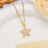 Five-pointed Star Mage Luxury High-end Style Necklace Accessory for Women - Small-Scale Fashion Lockbone Chain
