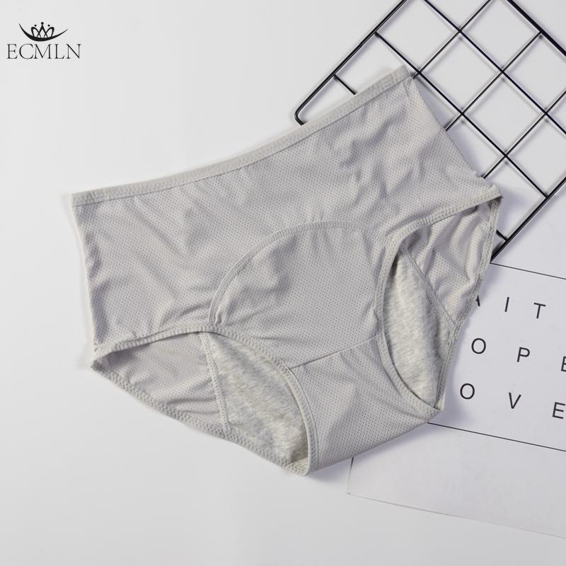 Women Menstrual Panties Leak Proof Cotton High Waist Underwear Women Briefs Period Underwear Panties