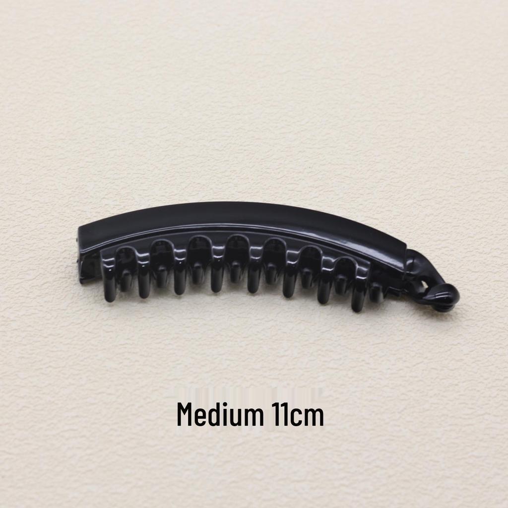 Pinza a Banana Spessa per Capelli da Donna – Accessorio Fermacoda Alto, Spirale Verticale