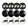 Pegatinas Centrales para Ruedas de Coche de 56MM Insignia de Tapacubos para Volkswagen VW RLINE GTI ABT SR Golf 6 7 8 MK3 MK7 Polo Tiguan Touran Beetle Jetta