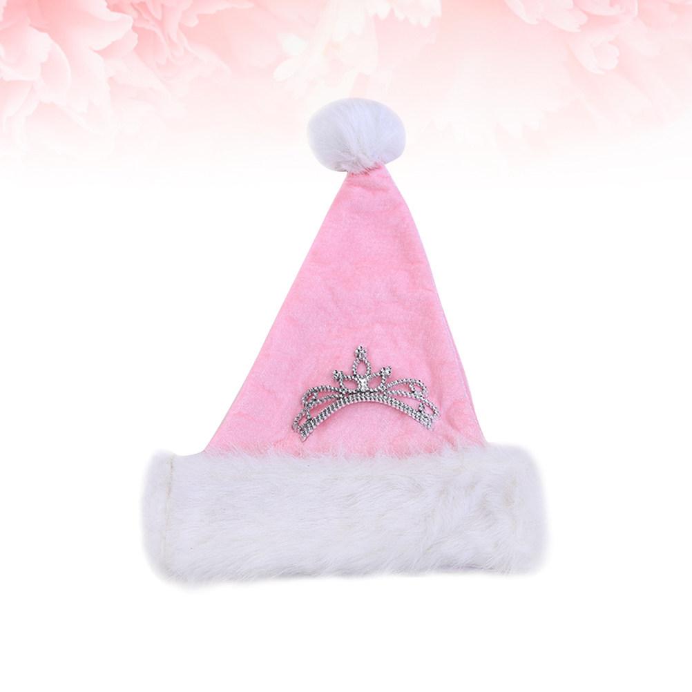 Pink Ultra Long Santa Christmas Hat Crown Party Decoration Photo Prop for Kids Adults Pink Santa Hat Christmas Hats
