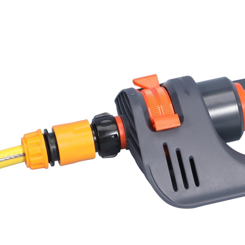 Automatic Oscillating Lawn Sprinkler 19 Hole 4 Modes Watering Device for Home Garden Agricultural Irrigation