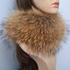 Fashion Lady Real Fox Fur Scarf Girls Warm Soft Knit Good Elastic Real Fox Fur Headband Brand Genuine Fox Fur Ring Scarves