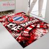 FCB logo Carpet Rug for Living Room Bedroom Home Sofa Decoration,Kids play Nonslip Floor Mat