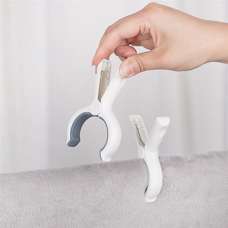 5 Pcs Beach Towel Clips Non-Slip Towel Clips for Sun Loungers Large Plastic Sunbed Towel Pegs