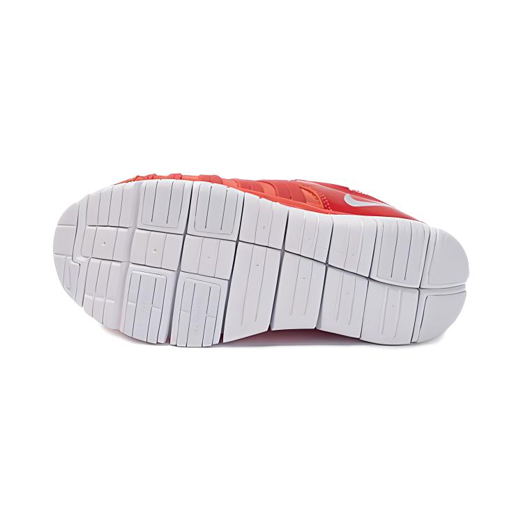 Nike Dynamo Free Slip Resistant Cushioning Kids Lifestyle Shoes White Orange Children Aged 3 7 Years Old 343738-803