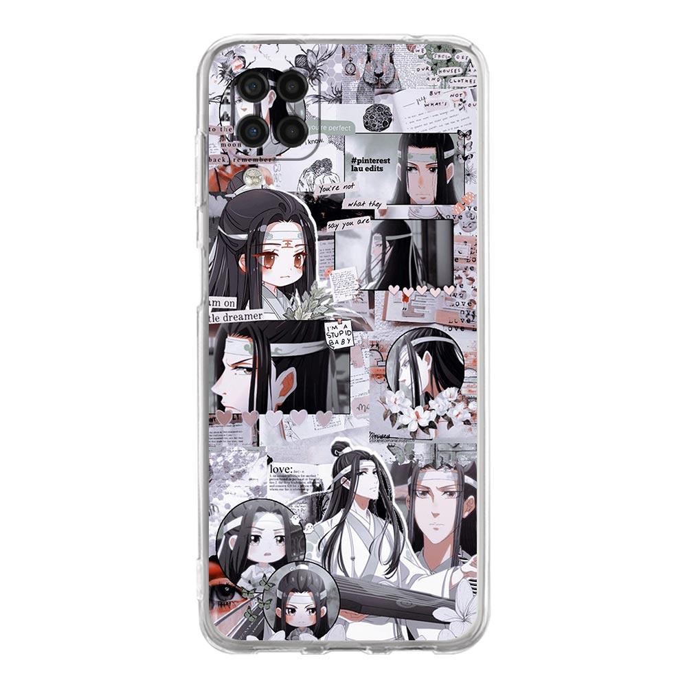 Clear Phone Case for Samsung Galaxy A13 A51 A71 A21S A12 A11 A31 A52 A41 A23 A53 A73 A32 5G A03S Soft Cover Anime Mo Dao Zu Shi