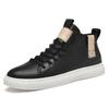 Scarpe da Uomo alla Moda in Vera Pelle Sneakers Stivali da Uomo Moda Casual Stivaletti alla Caviglia Uomo Scarpe con Zeppa per Uomo Scarpe di Lusso di Design
