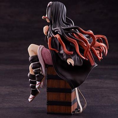 15CM Kamado Nezuko Demon Slayer Kimetsu No Yaiba Figur Anime Schreibtisch Golf Modell Spielzeug Geschenk Sammlung Ornamente Kunstwerk PVC