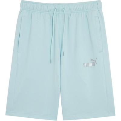 Breathable Letter Logo Print Drawstring Mid-Rise Casual Shorts Men Shorts Blue 671933-20