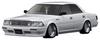 Ignition Model TOYOTA CROWN Royal Saloon G White Finished Model IG3735 TK.Company 1/18 (130)